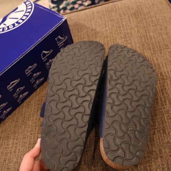 Birkenstock Arizona Birko-Flor – Blue – Size 41 Narrow Fit - Picture 4 of 5